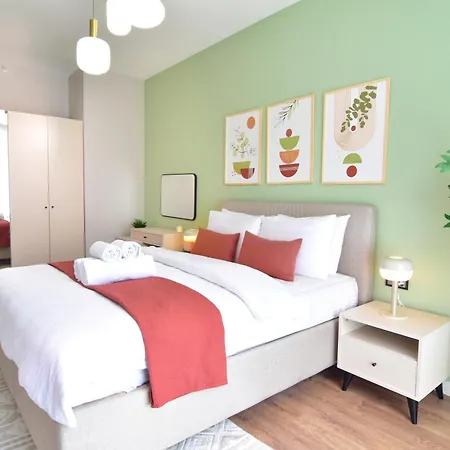Apartment 13th Floor Brand New Cozy 2br With Balcony